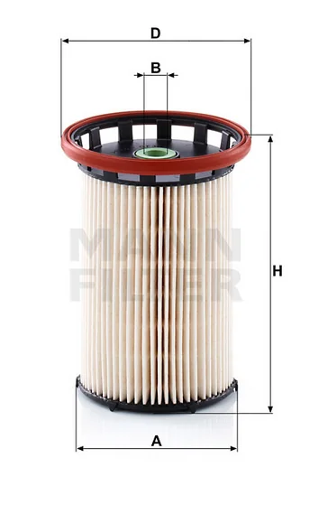 Mann-Filter - PU 8008/1 - Fuel filter
