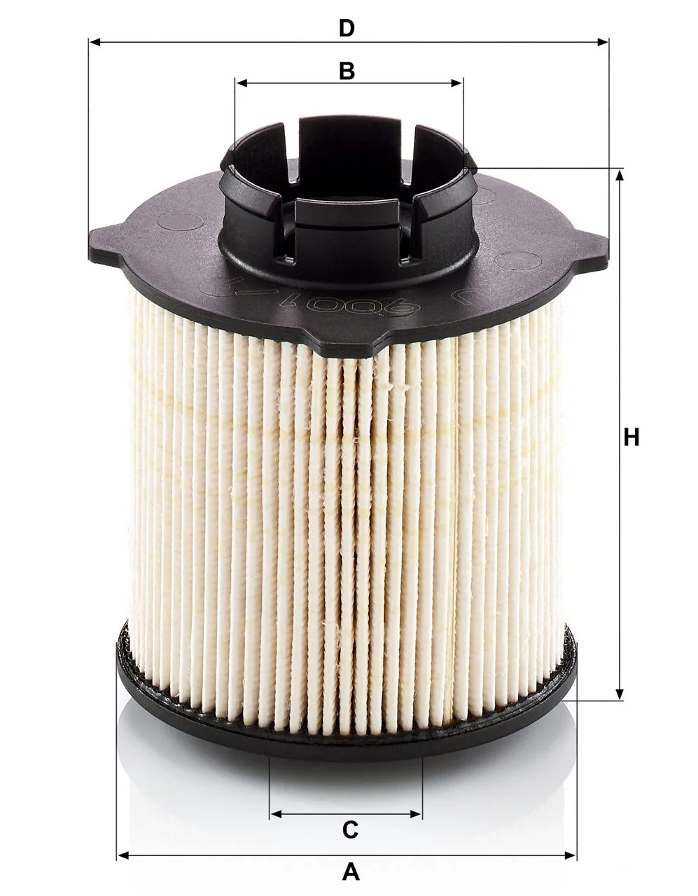 Mann-Filter - PU 9001/1 x - Fuel filter element (metal-free)