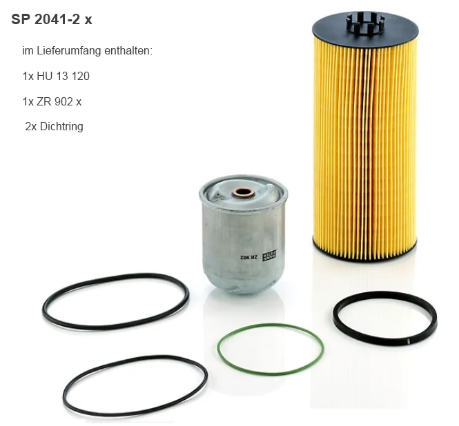 Mann-Filter - SP 2041-2 x - Air filter