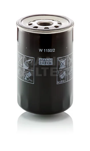 Mann-Filter - W 1150/2 - Oil filter (spin-on)