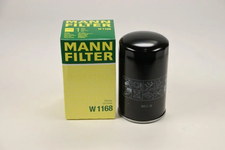 Mann-Filter - W 1168 - Oil filter spin-on