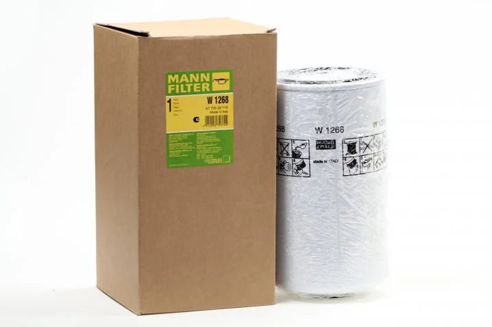 Mann-Filter - W 1268 - Oil filter (spin-on)