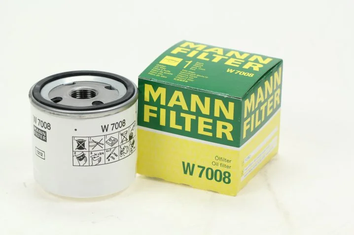 Mann-Filter - W 7008 - Oil filter (spin-on)