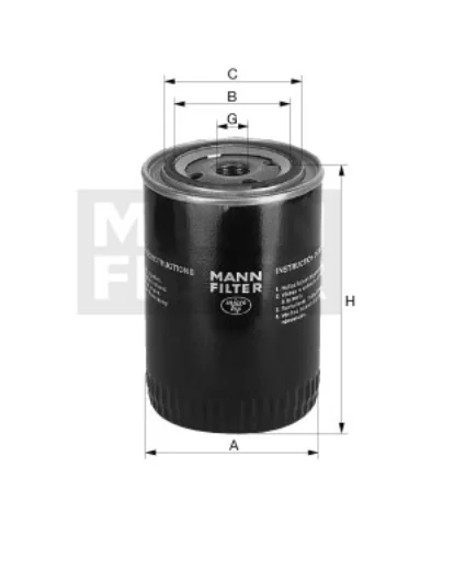 Mann-Filter - W 7056 - Spin-on filter