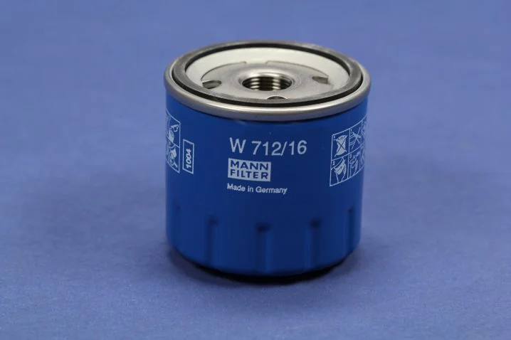 Mann-Filter - W 712/16 - Oil filter (spin-on)