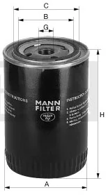 Mann-Filter - W 9066 - Oil filter