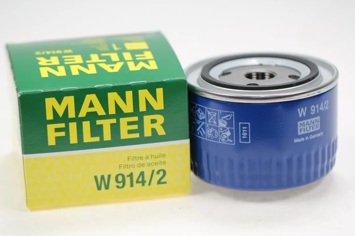Mann-Filter - W 914/2 - Oil filter spin-on