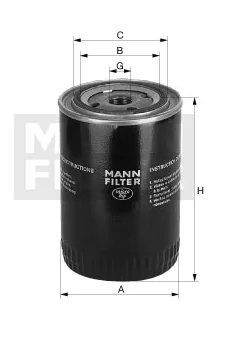 Mann-Filter - W 925/1 - Oil filter
