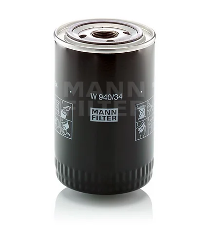Mann-Filter - W 940/34 - Oil filter spin-on