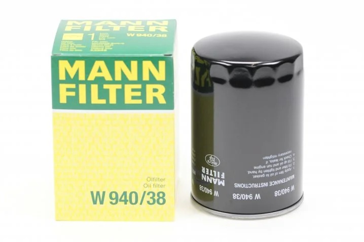 Mann-Filter - W 940/38 - Oil filter (spin-on)