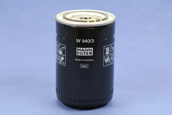 Mann-Filter - W 940/3 - Oil filter (spin-on)
