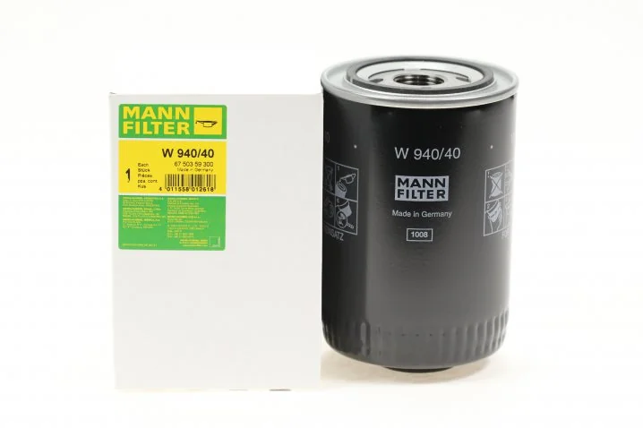 Mann-Filter - W 940/40 - Oil filter (spin-on)