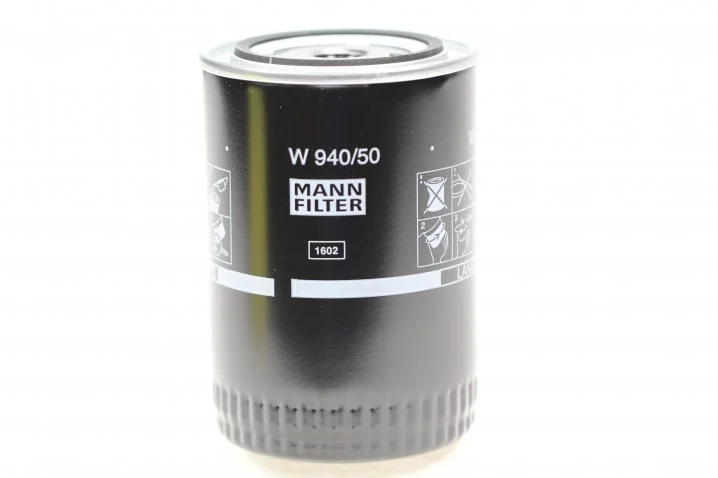 Mann-Filter - W 940/50 - Oil filter (spin-on)