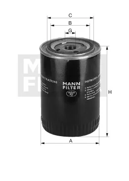 Mann-Filter - WD 10 007 - Oil filter