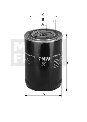 Mann-Filter - WD 10 020 - Oil filter