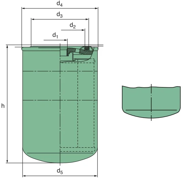 Mann-Filter - WD 13 145/14 - Oil filter (spin-on / glass fiber)