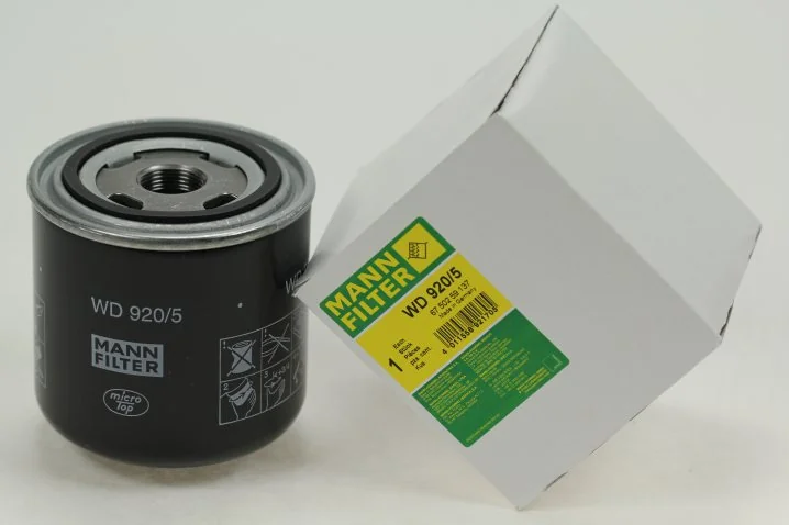 Mann-Filter - WD 920/5 - Oil filter (spin-on)