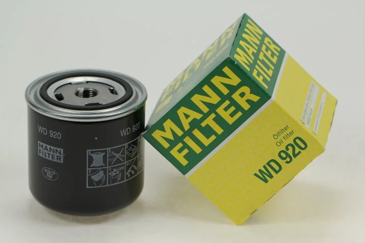 Mann-Filter - WD 920 - Oil filter spin-on