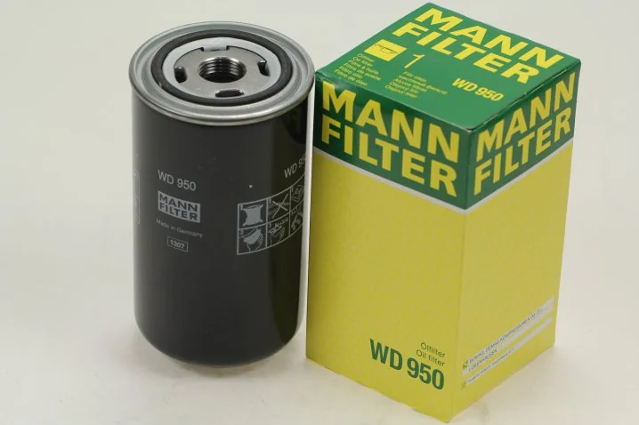 Mann-Filter - WD 950 - Oil filter spin-on
