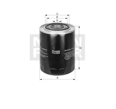 Mann-Filter - WH 10 006 - Oil filter