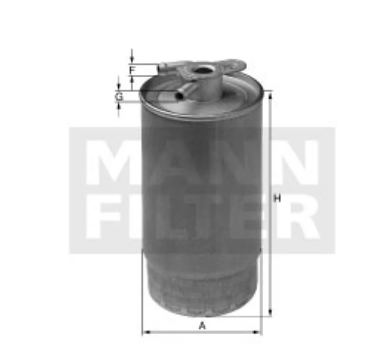 Mann-Filter - WK 10 046 z - Fuel filter in-line