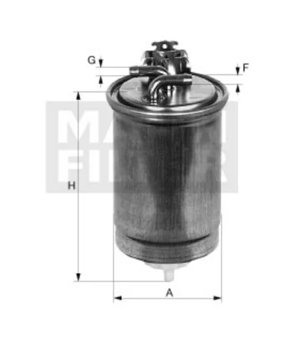 Mann-Filter - WK 11 027 - Fuel filter in-line