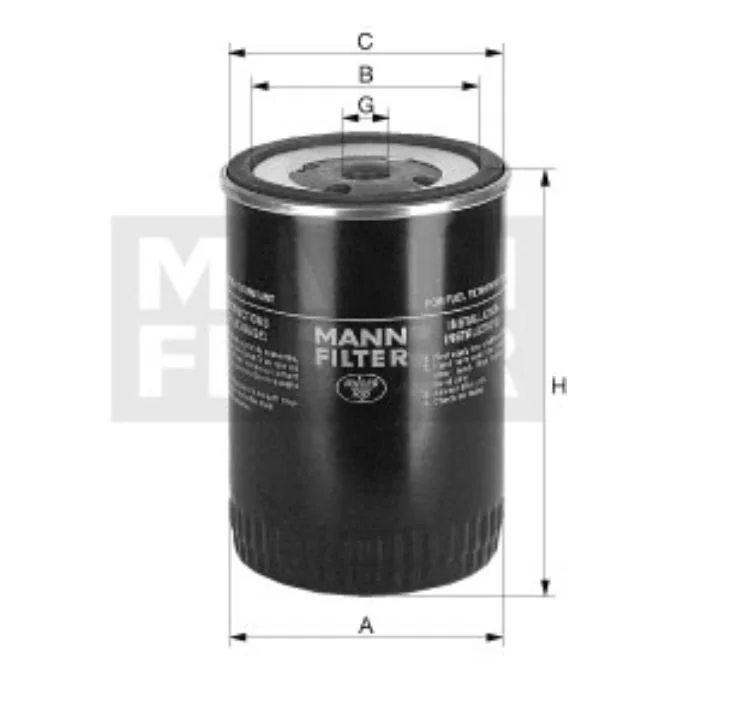 Mann-Filter - WK 11 054 - Fuel filter spin-on