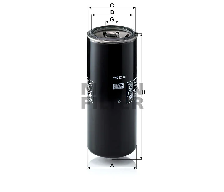 Mann-Filter - WK 12 111 - Fuel filter spin-on