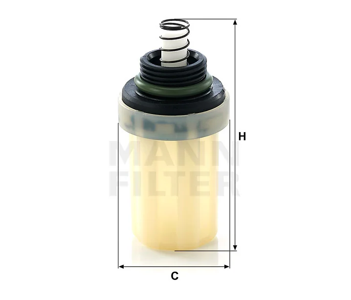 Mann-Filter - WK 4001 - Fuel filter (prefilter)