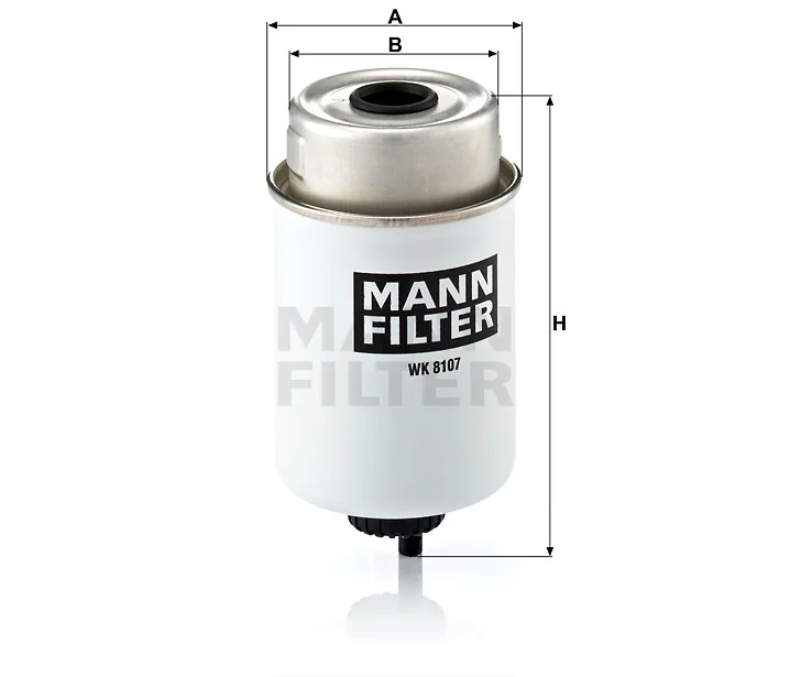 Mann-Filter - WK 8107 - Fuel filter