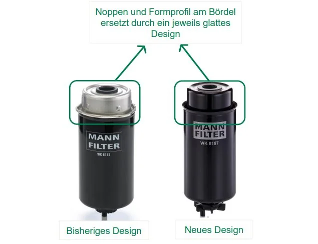 Mann-Filter - WK 8123 - Fuel filter element