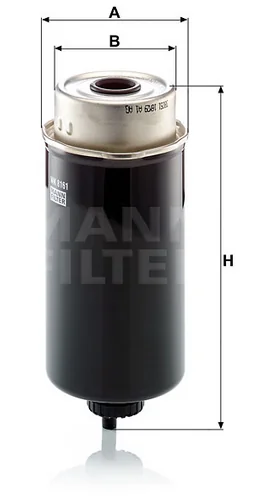 Mann-Filter - WK 8161 - Fuel filter spin-on