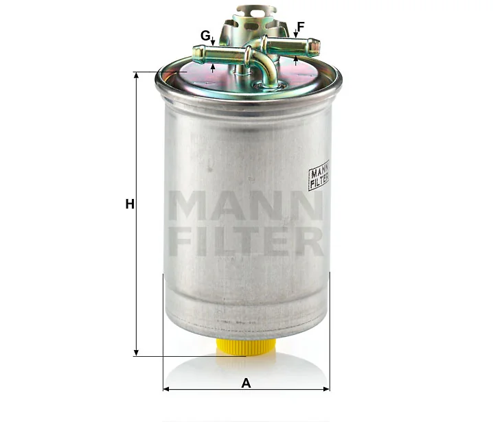 Mann-Filter - WK 823 - Fuel filter