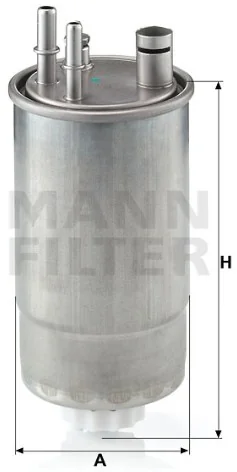Mann-Filter - WK 853/20 - Fuel filter