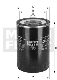 Mann-Filter - WK 9140 - Fuel filter spin-on