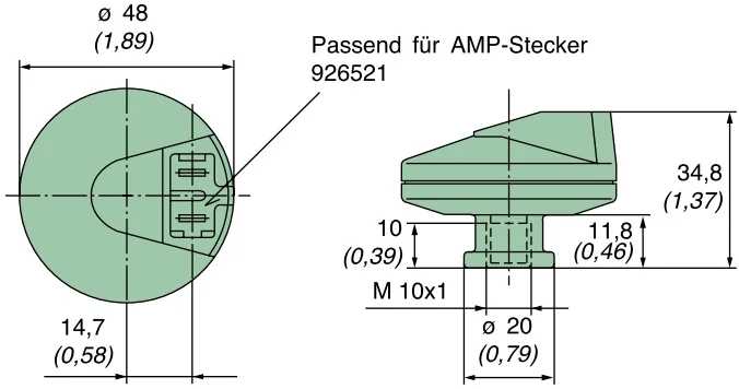 Mann Hummel - 39 055 70 902 - Maintenance switch 55 mbar