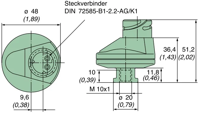 Mann Hummel - 39 065 70 702 - Maintenance switch 65mbar
