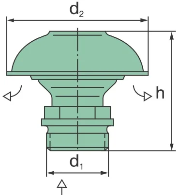 Mann Hummel - 41 001 62 112 - Luftfilter (Be- und Entlüftung M 30x1,5)