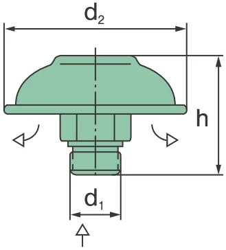 Mann Hummel - 41 004 62 102 - Luftfilter (Be- und Entlüftung M 16x1,5)
