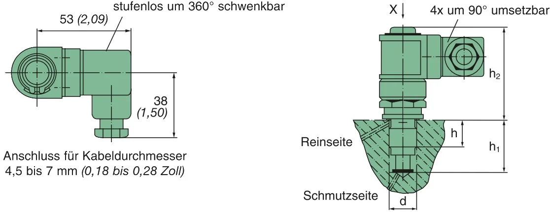 Mann Hummel - 59 010 79 201 EB - Wartungsschalter 1 bar