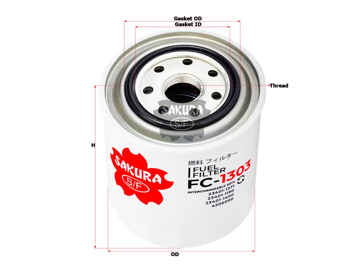 Sakura - FC-1303 - Fuel filter element