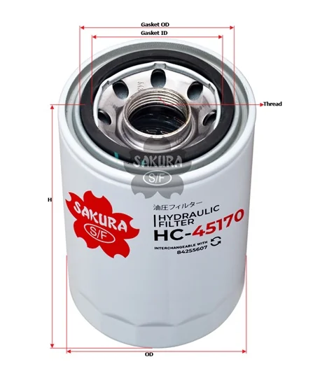 Sakura - HC-45170 - Hydraulic filter element