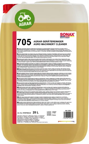 Sonax - SONAX AGRAR Gerätereiniger - Sonax agrar equipment cleaner - 25 liters