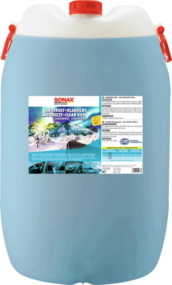 Sonax - SONAX Anti Frost + KlarSicht - Sonax antifrost+clearview concentrate citrus - 60 l