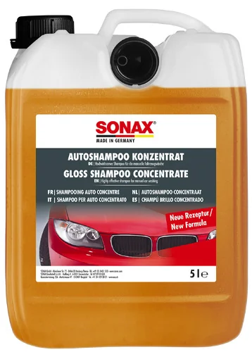 Sonax - SONAX Autoshampoo Konzentrat - 5 Ltr - Sonax car shampoo concentrate - 5 l