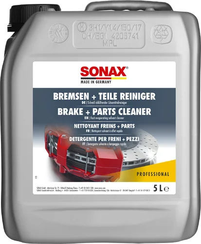 Sonax - SONAX Bremsen+Teilereiniger - 5 Ltr - Sonax brake+parts cleaner - 5 l