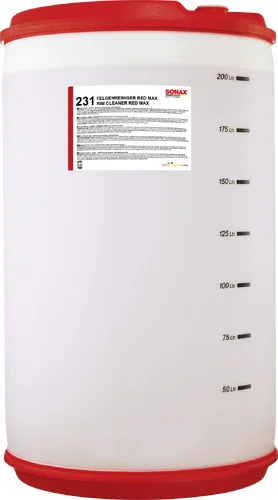 Sonax - SONAX Felgenreiniger Red Max - 200 Ltr - Sonax wheel cleaner red max - 200 l