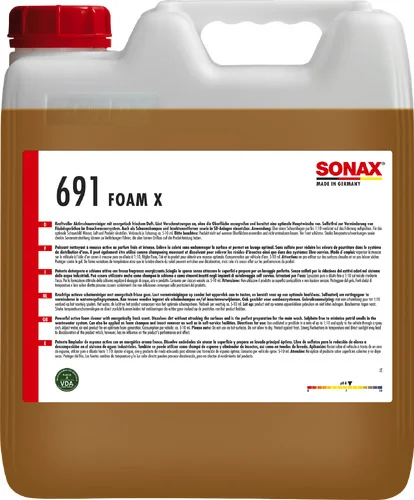 Sonax - SONAX Foam X - 10 Ltr - Sonax foam x - 10 liters