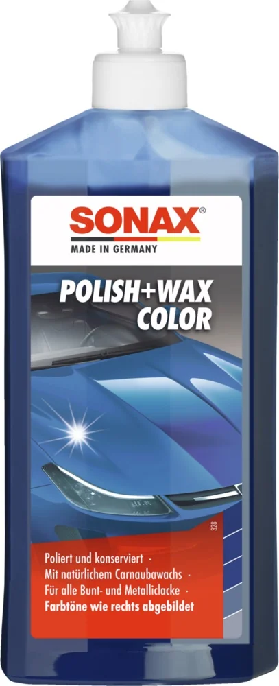 Sonax - SONAX Polish+Wax Color blau - 500 ml - Sonax polish+wax color blue - 500 ml