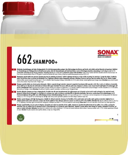 Sonax - SONAX Shampoo+ - 10 Ltr - Sonax shampoo+ - 10 l